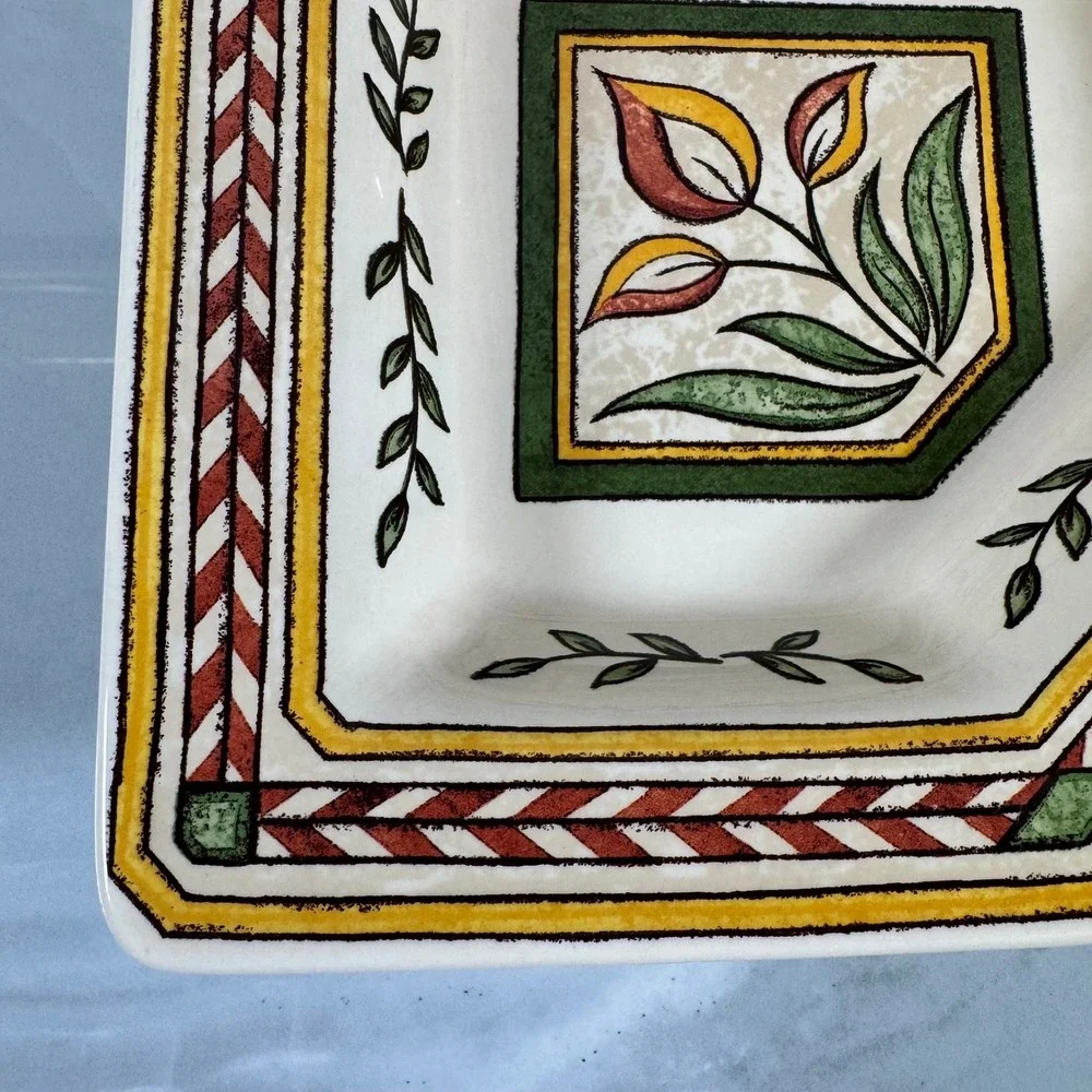Williams-Sonoma Italian Tile Angled Bowl Replacement Made in Italy